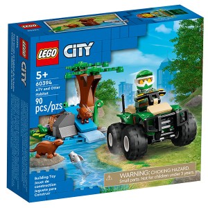 Lego City ATV And Otter Habitat